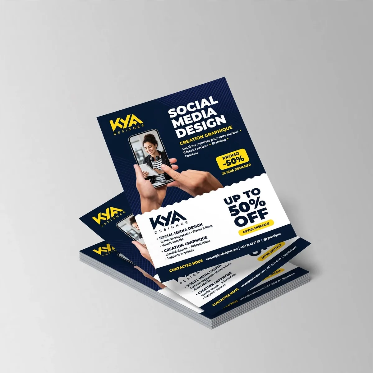 Flyers et brochures